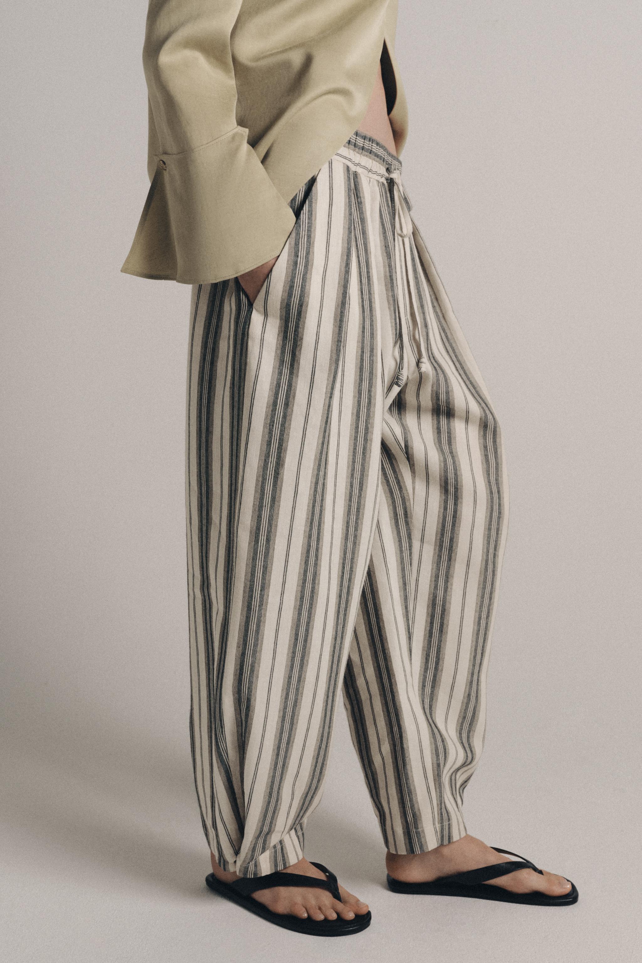 ZW COLLECTION STRIPED PAJAMA PANTS